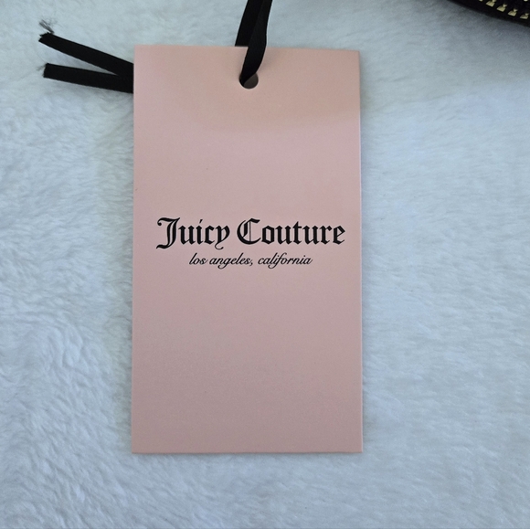 Juicy🍊 Couture "Simply Perfect" Black Heart🖤 Zip Around Coin Purse - NWT - Picture 5 of 16